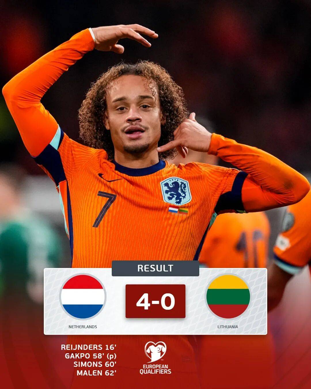 10-0横扫!德国荷兰晋级晋级世界杯
